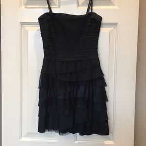 BCBG navy blue cocktail dress